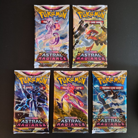 Astral Radiance Booster Pack - Artwork Set